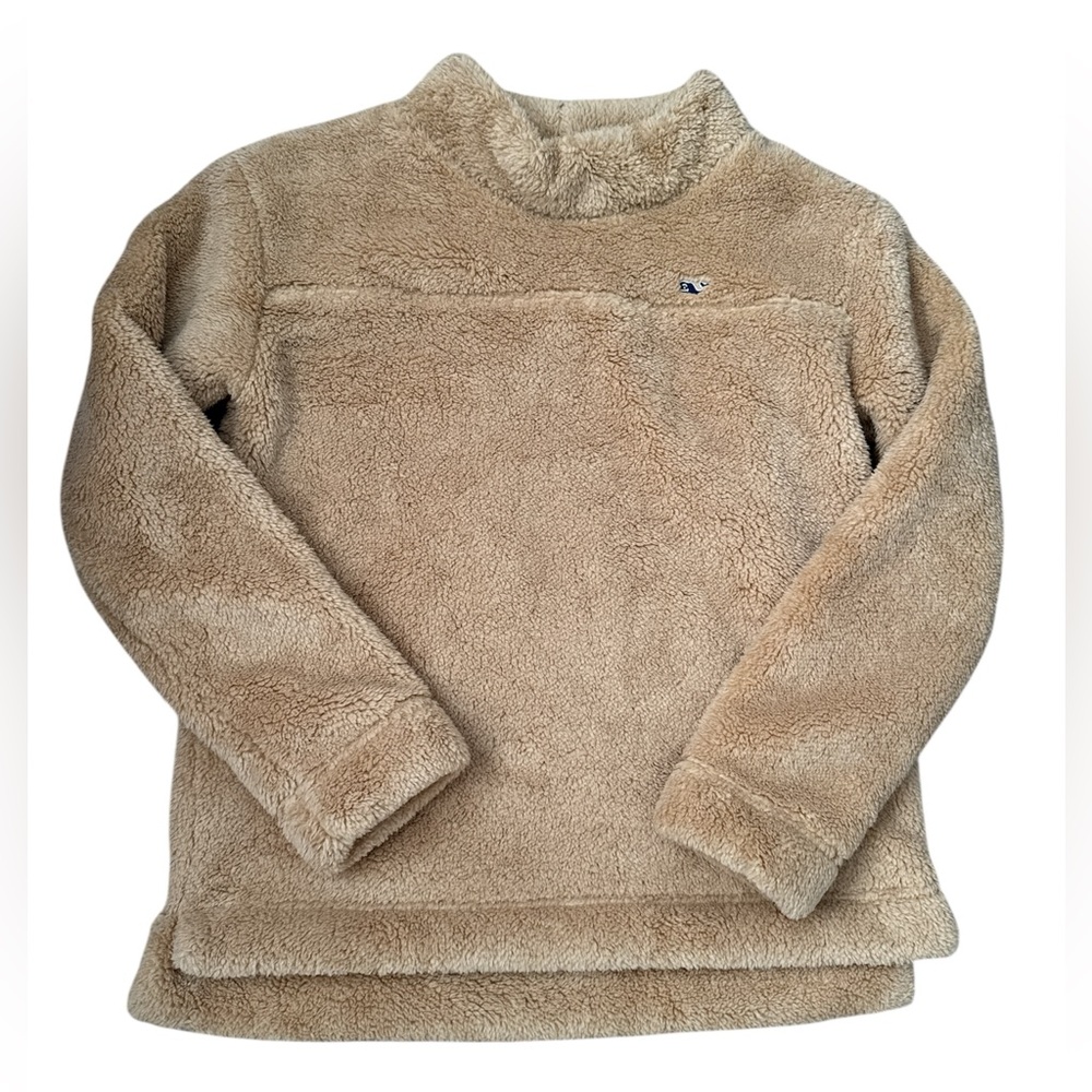 Vineyard Vines Sherpa Pullover sz 14 kids